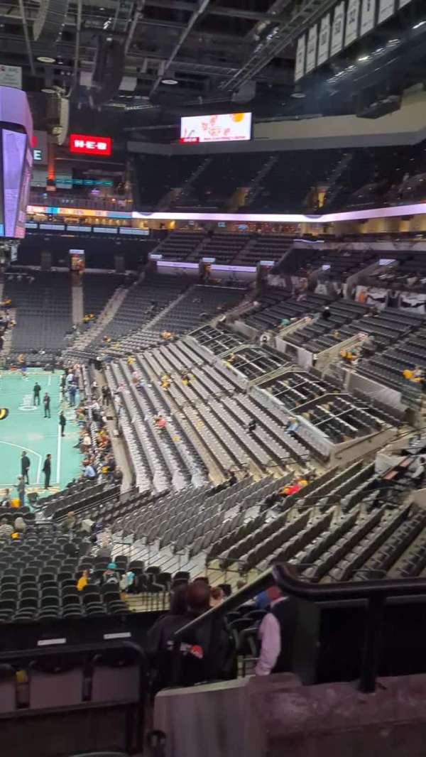 Frost Bank Center, section: 128, row: 34, seat: 15