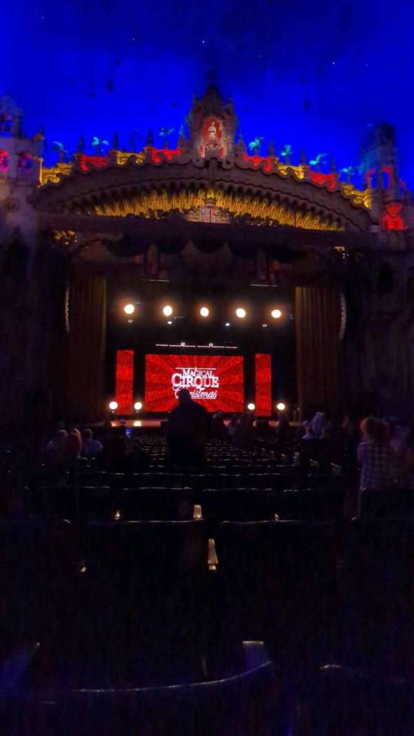 Majestic Theatre, San Antonio, section: Orchestra LC, row: R, seat: 107