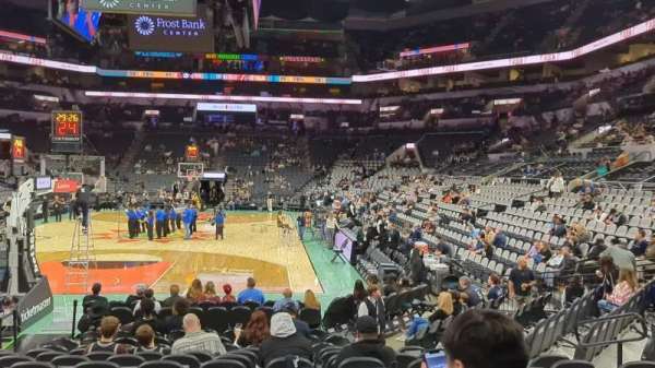 Frost Bank Center, section: 114, row: 15, seat: 6