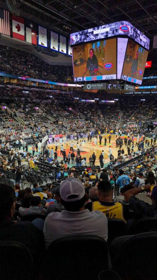 Frost Bank Center, section: 126, row: 24, seat: 5