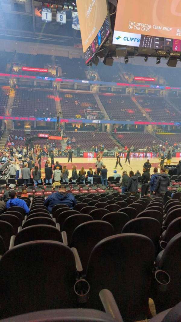 Rocket Arena, section: 122, row: 14, seat: 8