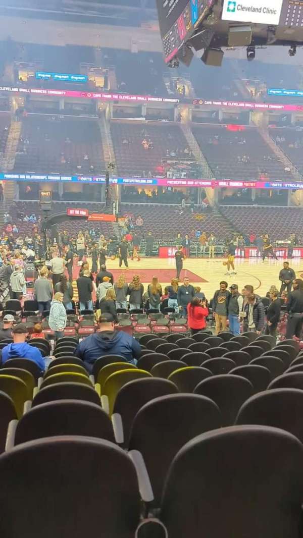 Rocket Arena, section: 122, row: 14, seat: 8