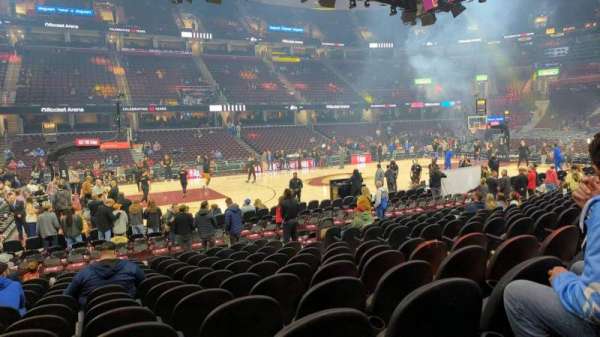 Rocket Arena, section: 122, row: 14, seat: 7