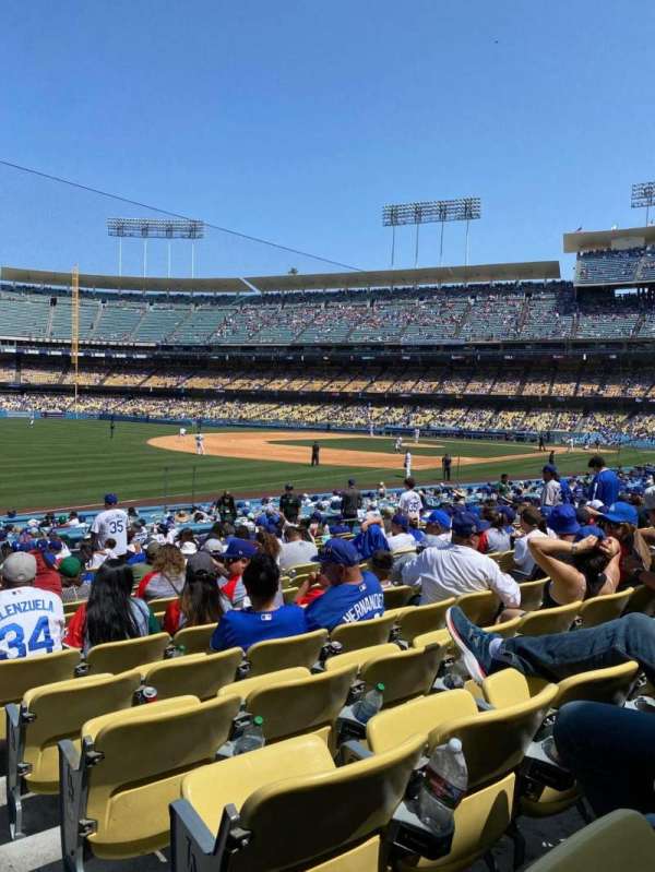Dodger Stadium, section: 43FD, row: P, seat: 1