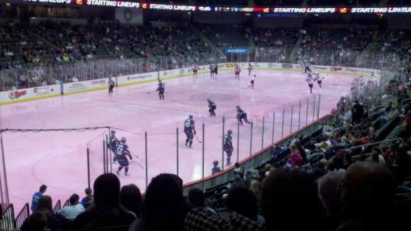 Huntington Center, section: 110, row: t, seat: 9