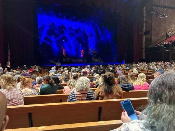 Grand Ole Opry House, section: 6, row: K, seat: 8
