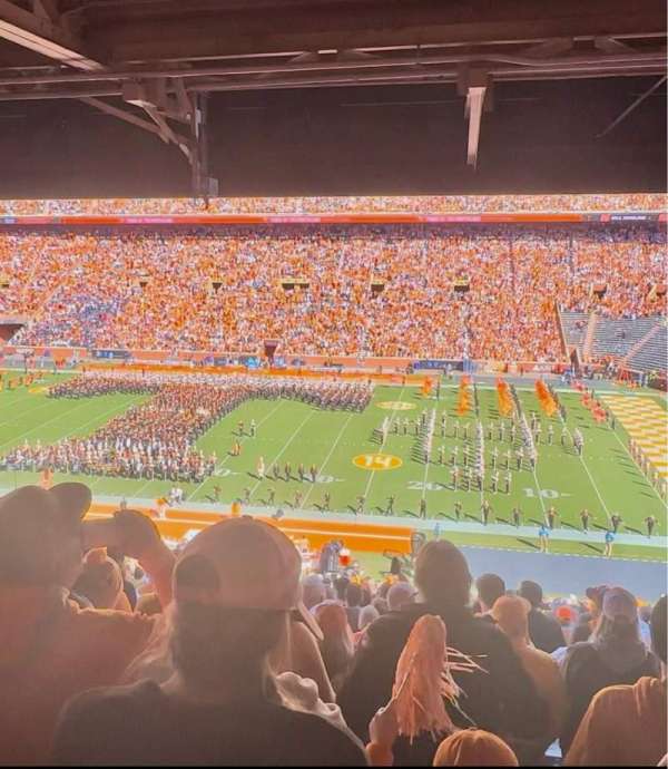 Neyland Stadium, section: S, row: 57, seat: 1