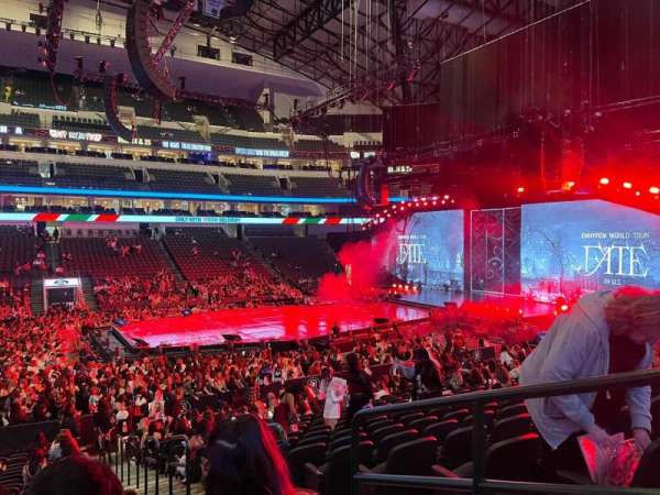 American Airlines Center, section: 107, row: U, seat: 2