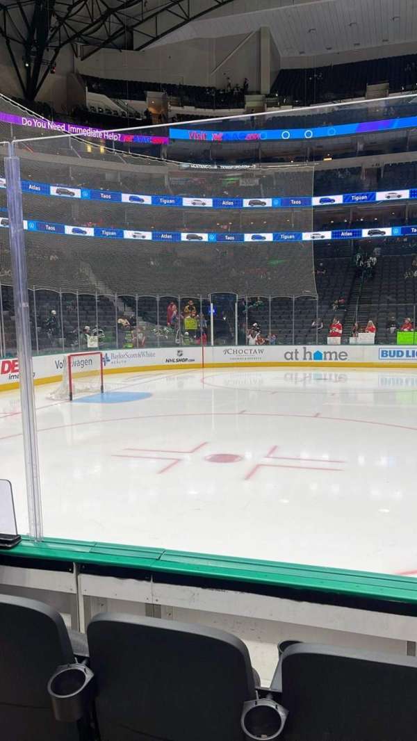 American Airlines Center, section: 108, row: C, seat: 10