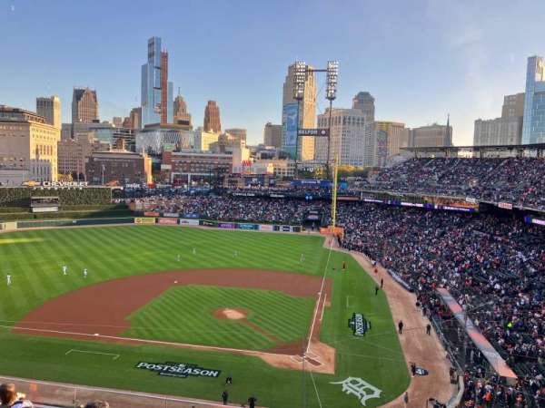 Comerica Park, section: 331, row: F, seat: 9