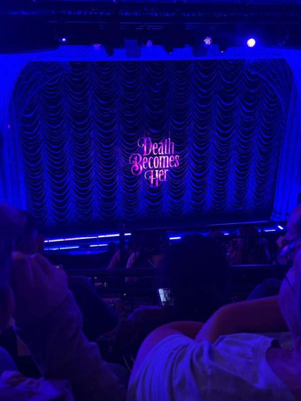 Lunt-Fontanne Theatre, section: Middle Mezzanine LC, row: c, seat: 115