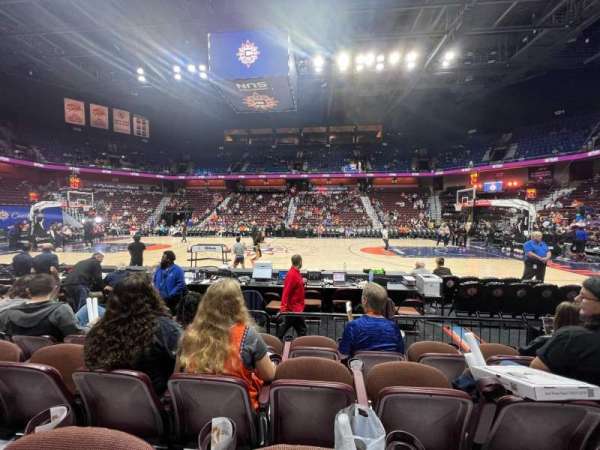 Mohegan Sun Arena, section: 15, row: F, seat: 14