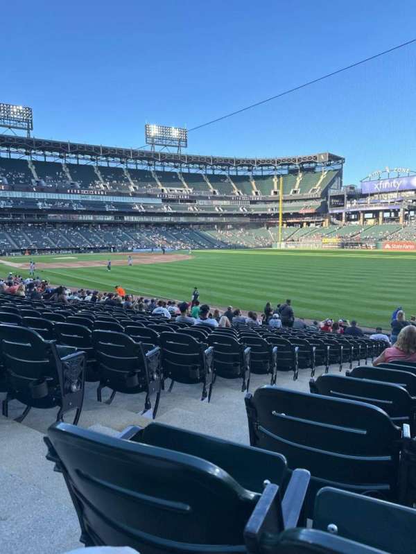 Rate Field, section: 110, row: 21, seat: 15