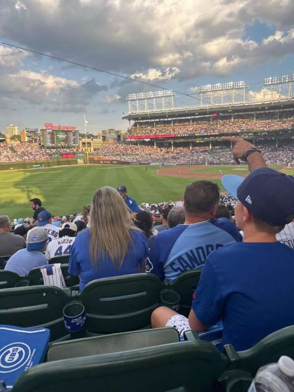 Wrigley Field, section: 203, row: 12, seat: 18
