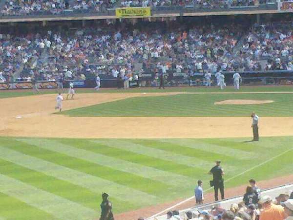 Yankee Stadium, section: 128, row: 1, seat: 1
