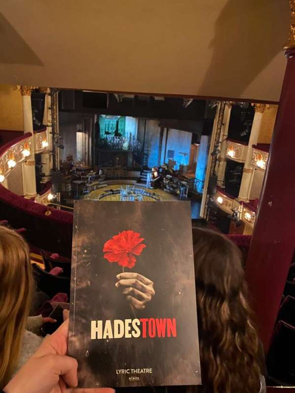 Lyric Theatre, West End, section: Grand Circle, row: F, seat: 14