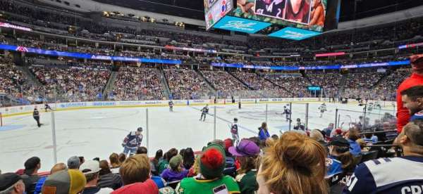 Ball Arena, section: 104, row: 8, seat: 9