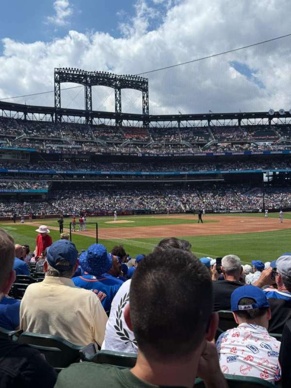 Citi Field, section: 109, row: 10, seat: 20