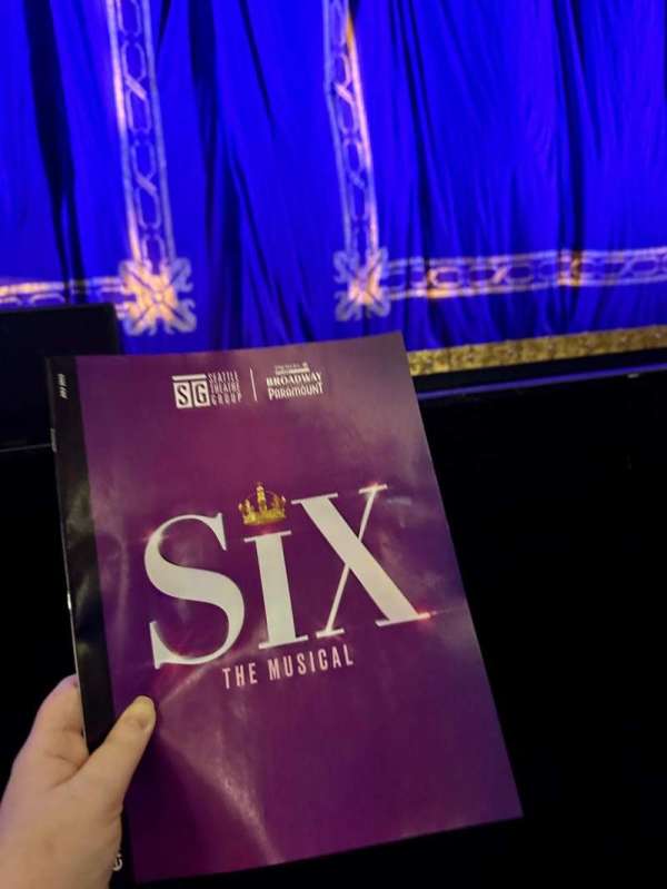 Paramount Theatre, Seattle, section: Orchestra Pit, row: 1, seat: 5