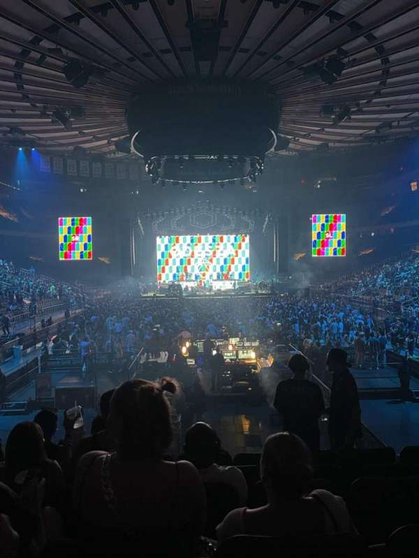 Madison Square Garden, section: 102, row: 11, seat: 8