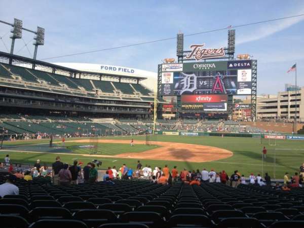 Comerica Park, section: 119, row: 30, seat: 6