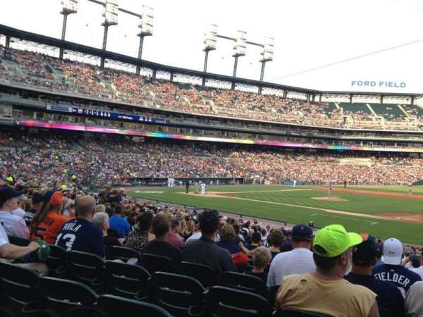 Comerica Park, section: 119, row: 30, seat: 6