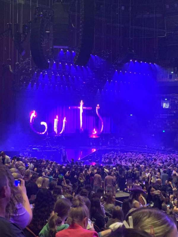 Qudos Bank Arena, section: 1, row: LL, seat: 10