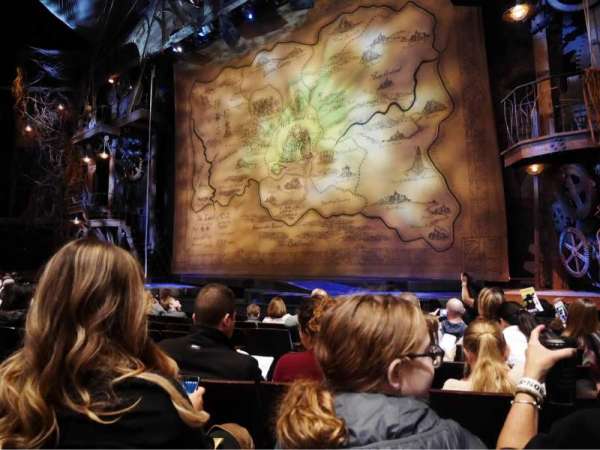 Gershwin Theatre, section: Orchestra R, row: D, seat: 8