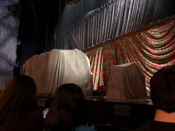 Majestic Theatre, section: Orchestra R, row: BB, seat: 6