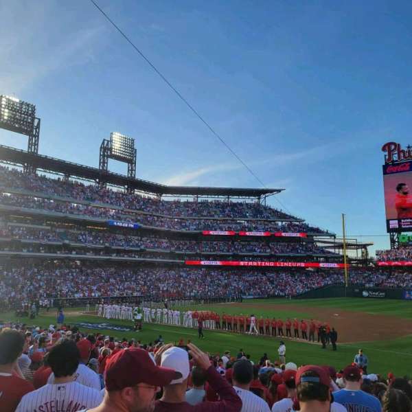 Citizens Bank Park, section: 113, row: 24, seat: 12