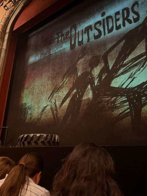 Bernard B. Jacobs Theatre, section: Orchestra C, row: B, seat: 107