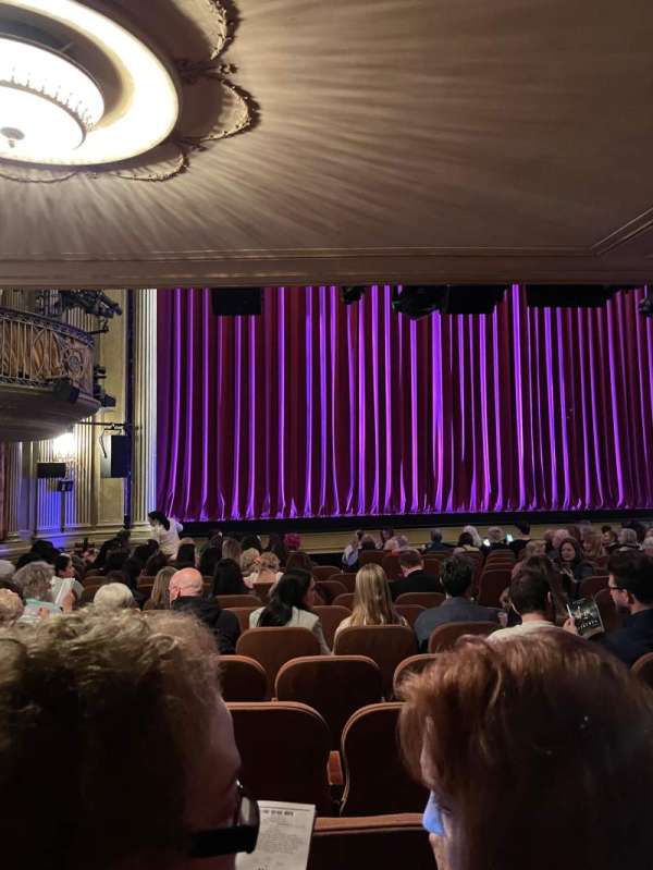 Music Box Theatre, section: Orchestra L, row: P, seat: 11
