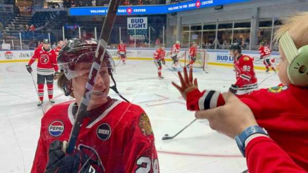 BMO Center, section: 102, row: C, seat: 1