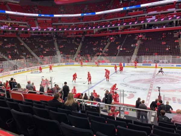 Little Caesars Arena, section: 122, row: 13, seat: 8