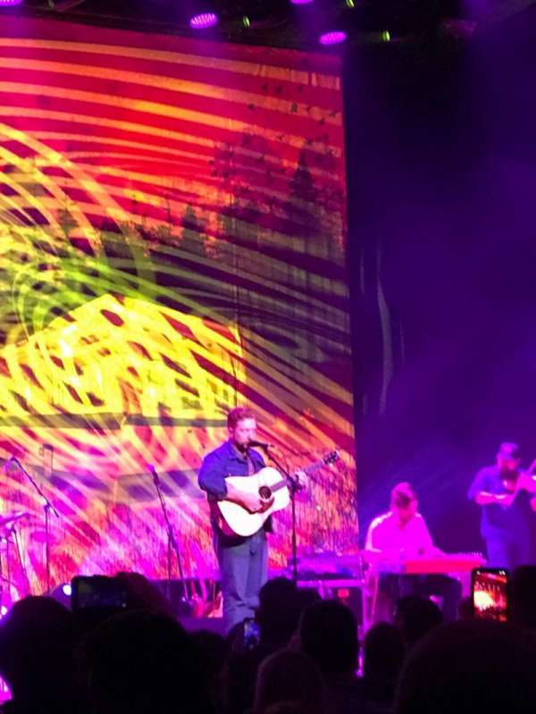 Ryman Auditorium, section: MF-6, row: P, seat: 4-7