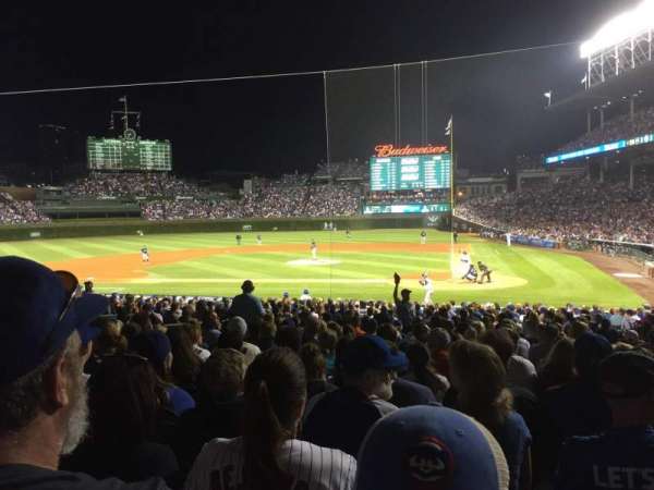 Wrigley Field, section: 114, row: 13, seat: 9