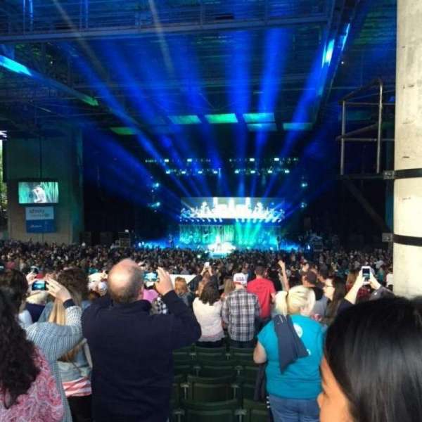 Xfinity Center, Massachusetts, section: 203, row: R, seat: 4
