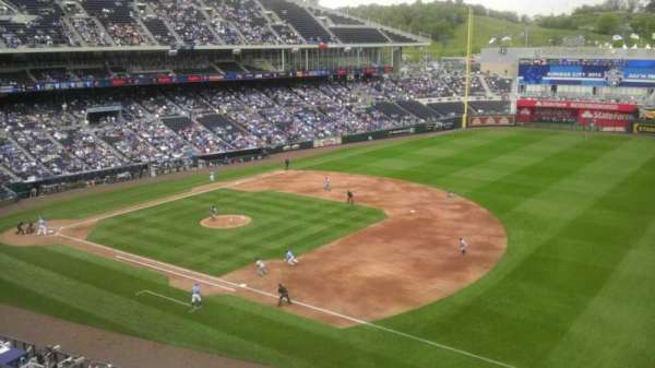 Kauffman Stadium, section: 434, row: A, seat: 1