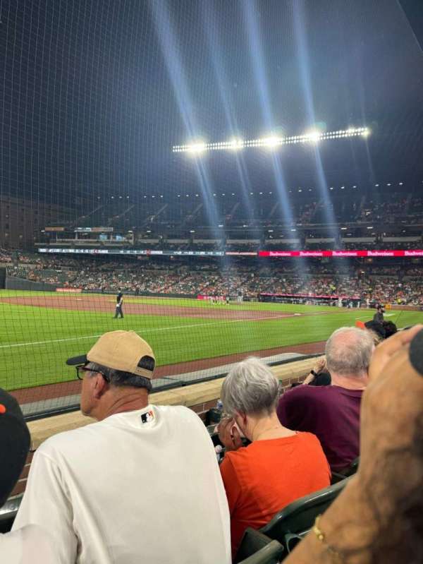 Oriole Park at Camden Yards, section: 60, row: 3, seat: 12