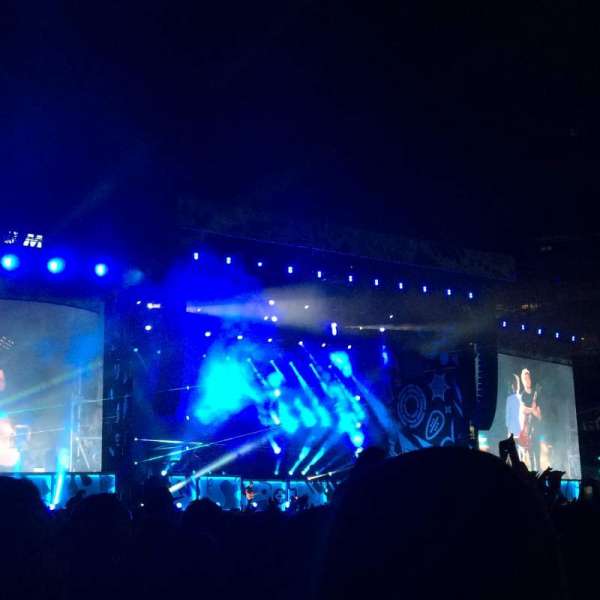 Gillette Stadium, section: Floor B5, row: 10, seat: 17