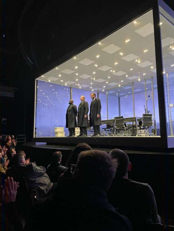 Gillian Lynne Theatre, section: Stalls, row: E, seat: 29