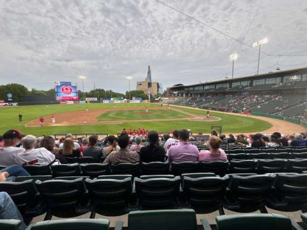 Blue Cross Park, section: H, row: 19, seat: 15