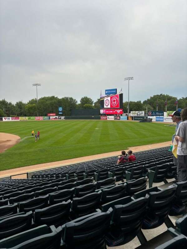Blue Cross Park, section: R, row: 19, seat: 6