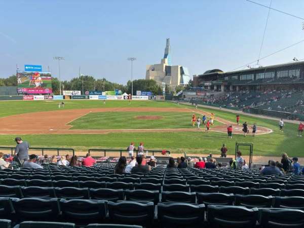 Blue Cross Park, section: H, row: 20, seat: 9