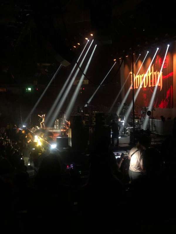 DCU Center, section: 122, row: D, seat: 7