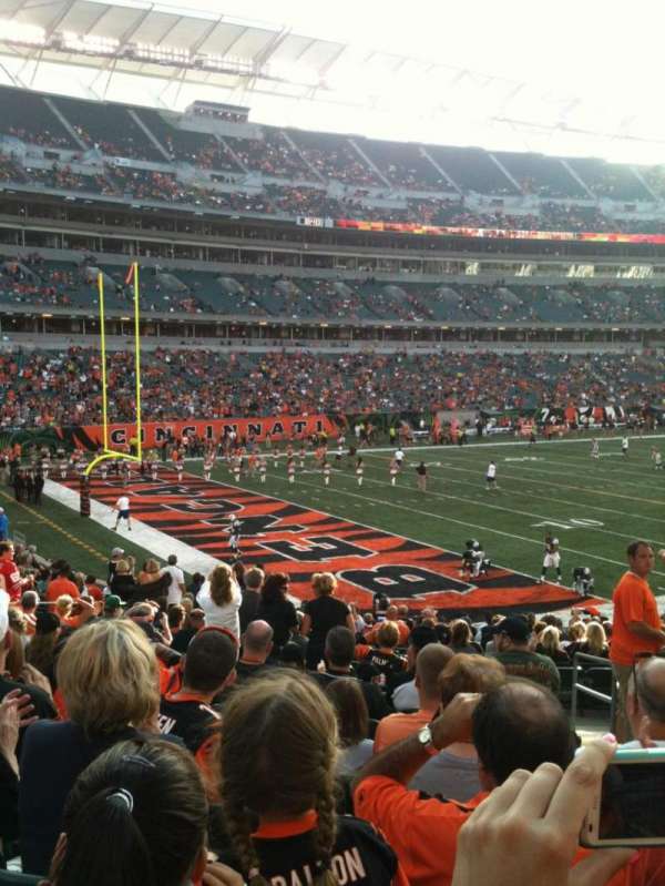 Paycor Stadium, section: 149, row: 24, seat: 2