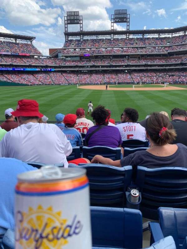 Citizens Bank Park, section: 143, row: 7, seat: 16