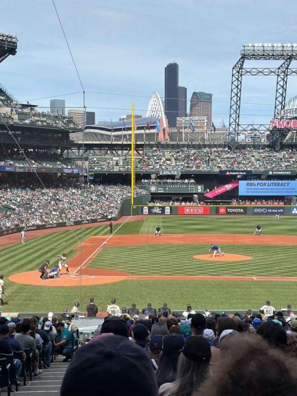 T-Mobile Park, section: 124, row: 33, seat: 12