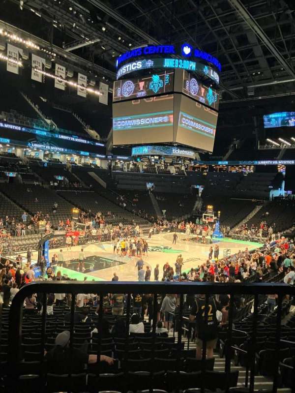BARCLAYS CENTER, section: 13, row: 19W, seat: 3