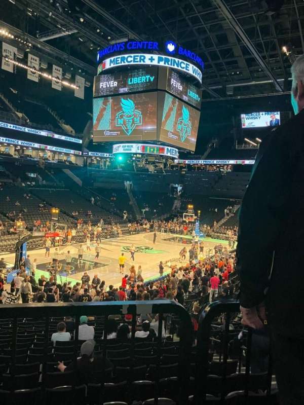 BARCLAYS CENTER, section: 13, row: 19W, seat: 4